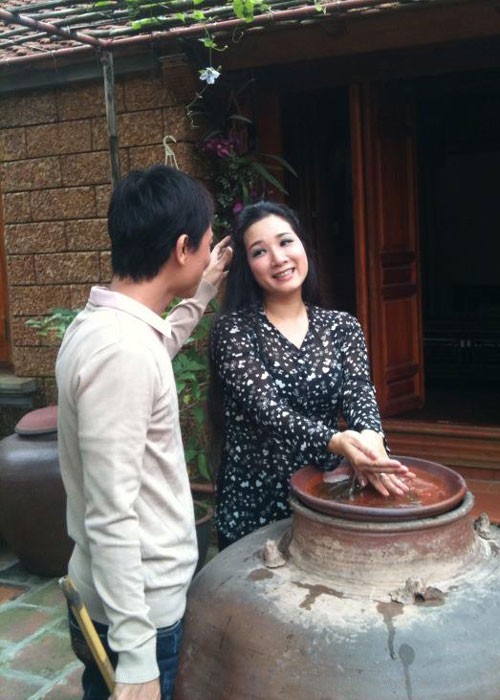 Hinh anh hiem hoi cua Thanh Thanh Hien va chong sap cuoi-Hinh-4